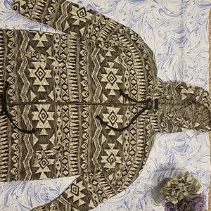 American Eagle zip-up hoodie.